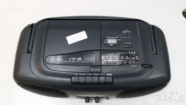 Радиокасетофон Sharp QT-CD45H, снимка 3 - Радиокасетофони, транзистори - 27115467