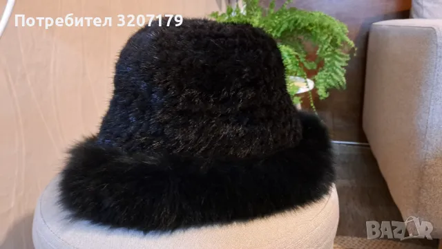 Елегантна шапка от норка, снимка 3 - Шапки - 48994008