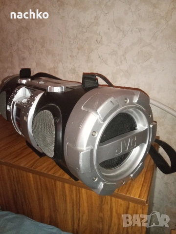 JVC BOOMBOX USB IPod FM CD, снимка 3 - Ресийвъри, усилватели, смесителни пултове - 53133775