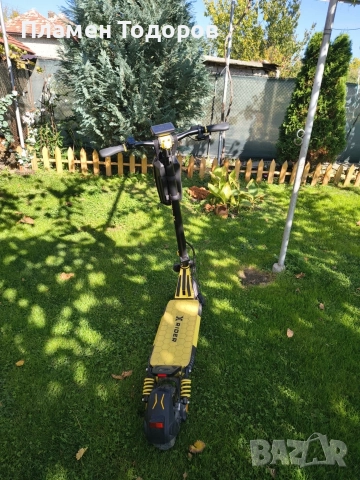 Електрическа тротинетка X Rider f10 2×1000w Бартер, снимка 4 - Друга електроника - 52804891