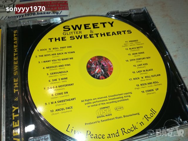SWEETY CD FROM GERMANY 0712231456, снимка 8 - CD дискове - 43311639