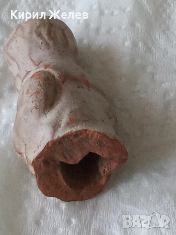 Фигурка на дете стара керамична 53812, снимка 4 - Антикварни и старинни предмети - 53530311