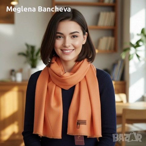 Луксозен кашмирен шал за зимата 25лв. , снимка 4 - Шалове - 52798579