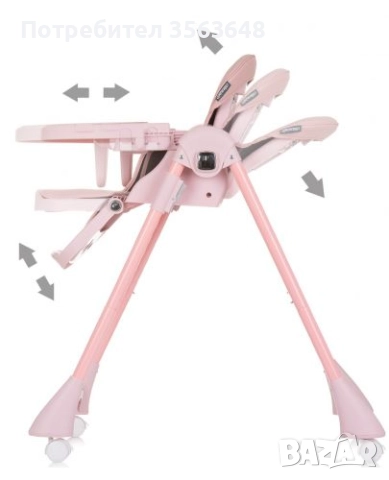 Стол за хранене чиполино, снимка 2 - Столчета за хранене - 52590835