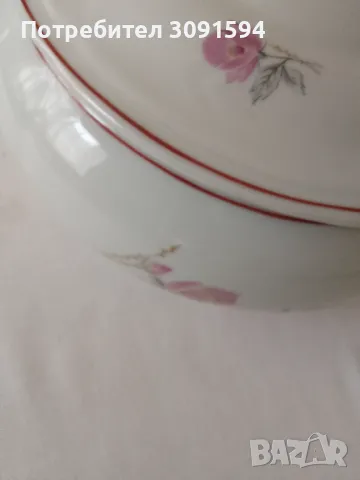 Супник ретро винтидж български порцелан Изида, снимка 2 - Други ценни предмети - 49708445