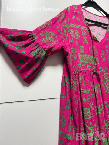 Дамска рокля универсална, снимка 3 - Рокли - 52676605