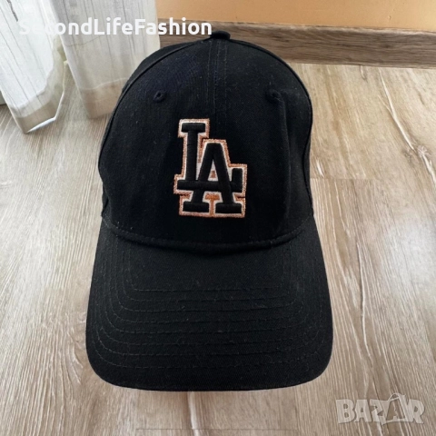 New Era Регулируема шапка Los Angeles LA Dodgers '47 Brand MLB в черно