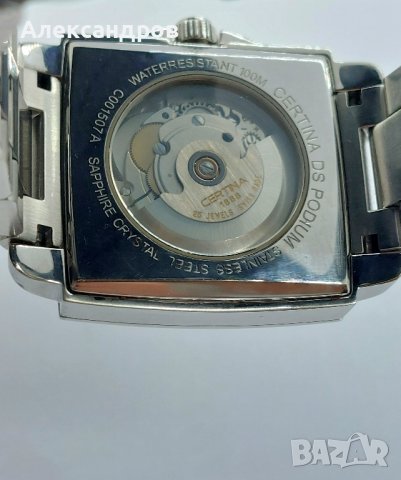 Certina DS podium square Automatic Eta 2824-2, снимка 8 - Мъжки - 44089723