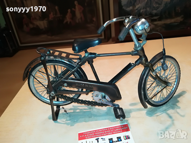 MADE IN INA-SWEDEN МЕТАЛНО КОЛЕЛО 1704222032, снимка 2 - Антикварни и старинни предмети - 36488121