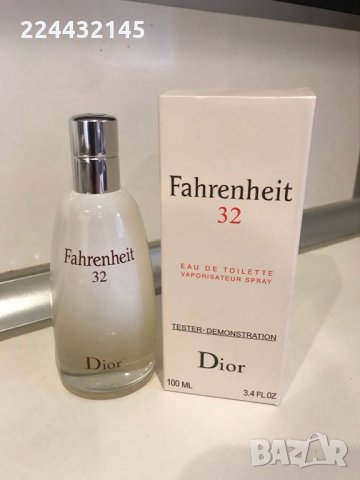 Dior Fahrenheit 32 EDT 100ml   Tester , снимка 1 - Мъжки парфюми - 26852608