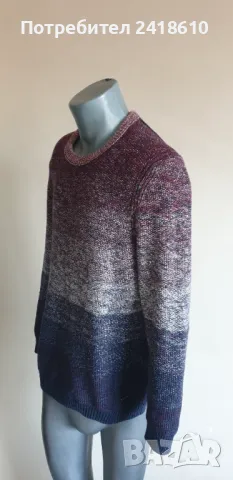 Hugo Boss Arduage Cotton Knit Мens Size XL ОРИГИНАЛ! Мъжки Памучен Пуловер!, снимка 8 - Пуловери - 48602654