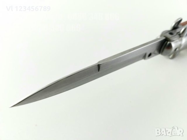 Сгъваем автоматичен нож стилето 95х22, снимка 5 - Ножове - 40780544