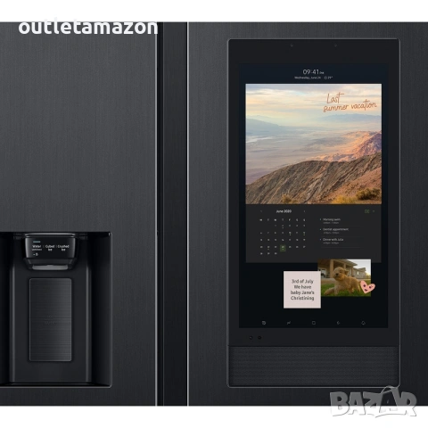 Хладилник Side-by-Side Samsung RS6HA8891B1/EF FAMILY HUB , 614 l,, снимка 2 - Хладилници - 53278671