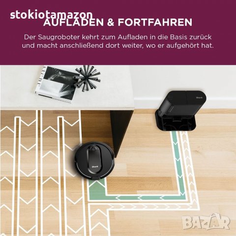 Shark IQ Self-Empty Vacuum Robot, снимка 5 - Прахосмукачки - 37964968
