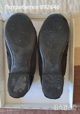 Дамски обувки 38 номер ЛАК/Набук, снимка 5 - Дамски ежедневни обувки - 51785313