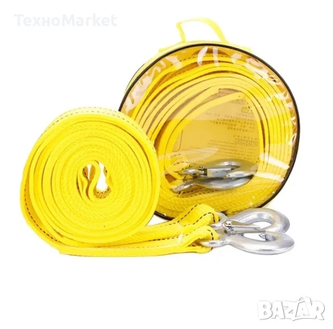 Универсално въже за теглене – 5 т, 8 т, 10 т – Здраво, надеждно и лесно за употреба , снимка 4 - Аксесоари и консумативи - 50640910