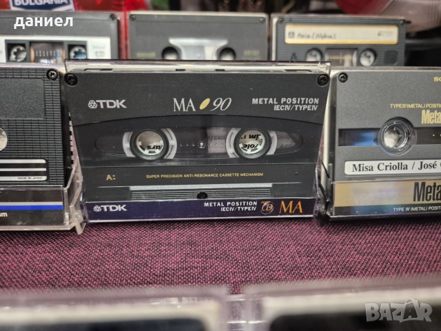 Метални аудио касети TDK, SONY, MAXELL, FUJI - TYPE IV - метална лента + подарък, снимка 9 - Аудио касети - 53011712