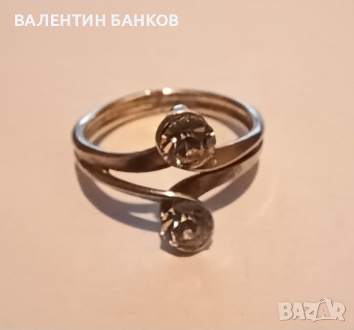 Сребърни дамски пръстени с камъни, снимка 6 - Пръстени - 43147211