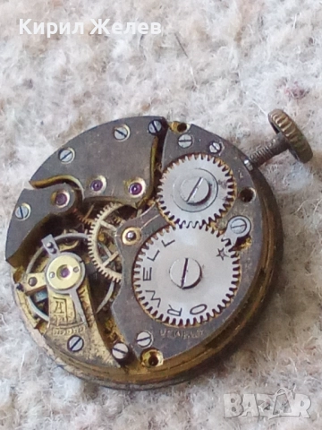 Механизъм с циферблат от стар ръчен часовник 52123, снимка 7 - Мъжки - 52262294