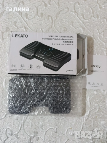 LEKATO Bluetooth педал за завъртане на страници, снимка 7 - Други - 53277344