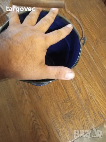 Детска емайлирана кофа 1949 година, снимка 4 - Антикварни и старинни предмети - 37884806