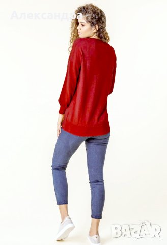 Стилен дамски пуловер Roman Originals, снимка 4 - Блузи с дълъг ръкав и пуловери - 43892763