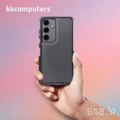 Калъф силикон Matrix / Черен-прозрачен / за Samsung A16 Баркод : 3131684, снимка 2 - Калъфи, кейсове - 49164235