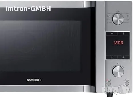 Микровълнова фурна Samsung MC457TGRCSR/EN Комбинирана 45 л 1550 W Сребърна- Конвекция, снимка 2 - Микровълнови - 50091355