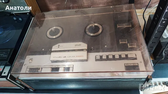 Магнетофон PHILIPS N 4414, снимка 6 - Радиокасетофони, транзистори - 50190163