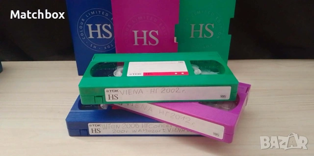 Видео касети TDK VHS 180 цветна серия, снимка 4 - Екшън - 50332429