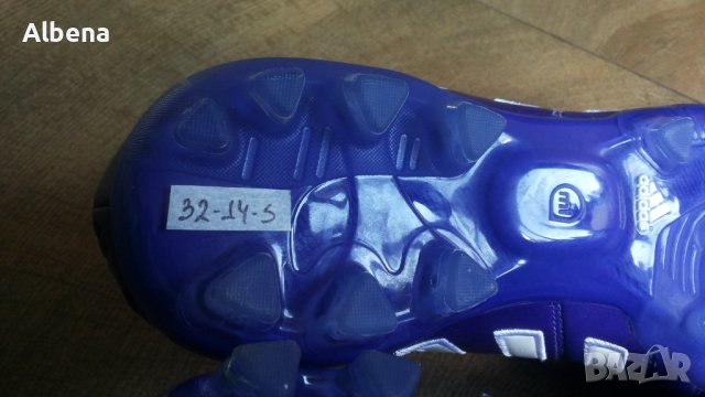 Adidas Adipure 11Pro AG Purple/White Размер EUR 42 / UK 8 бутонки естествена кожа 32-14-S, снимка 16 - Спортни обувки - 43537484