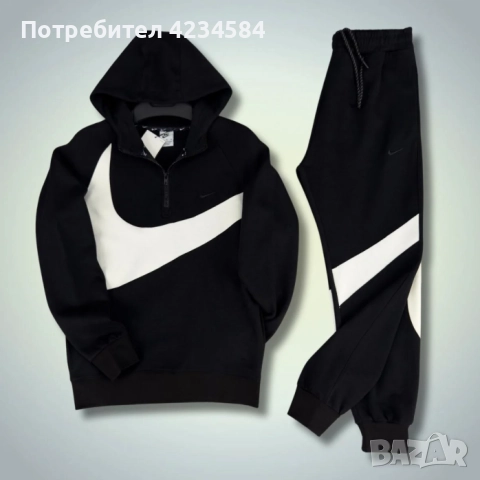 Nike спортен екип сив/черен/бял/тъмно син, снимка 2 - Спортни дрехи, екипи - 52990405
