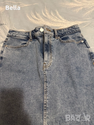 long denim skirt, снимка 4 - Поли - 52010427