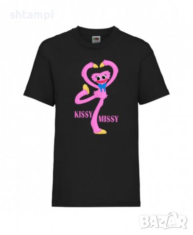 Детска Тениска Huggy Wuggy От Poppy Play Time Kiss Missy 2,Изненада,Подарък,Игра,, снимка 10 - Детски тениски и потници - 37209805