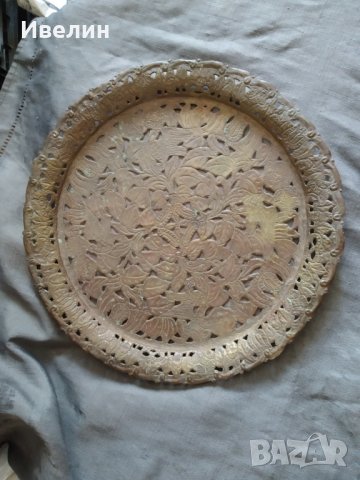 стара метална табла,поднос