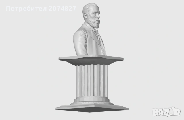 СТЕФАН СТАМБОЛОВ (бюст, статуетка), снимка 8 - Статуетки - 53453400