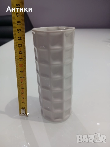 Порцеланова стара маркирана ваза , снимка 3 - Антикварни и старинни предмети - 52553754