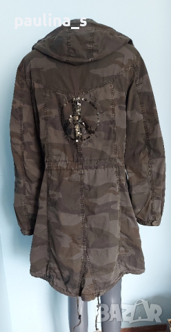 Маркова камуфлажна парка с камъни "Betty Barclay" / голям , снимка 13 - Шлифери - 44853473