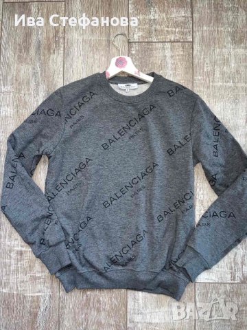 Balenciaga  Balenciaga нова спортна сива блуза Баленсиага 