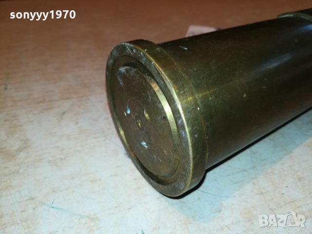 СНАРЯД-ГИЛЗА ВАЗА ОТ ГЕРМАНИЯ 0811212026, снимка 5 - Антикварни и старинни предмети - 34739845