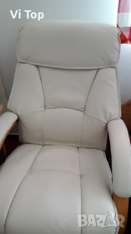 Кресло с табуретка , снимка 5 - Столове - 50311644