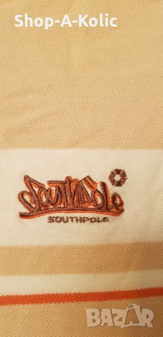 Vintage SOUTHPOLE Long Sleeve Polo Shirt, снимка 3 - Блузи - 35152268