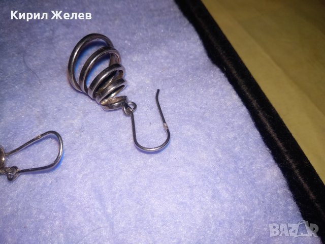 ПРЕКРАСНИ СПИРАЛОВИДНИ СРЕБЪРНИ ФЕШЪН - АРТ ОБЕЦИ СРЕБРО 925 ДИЗАЙНЕРСКА ИЗРАБОТКА 34437, снимка 13 - Обеци - 39535592
