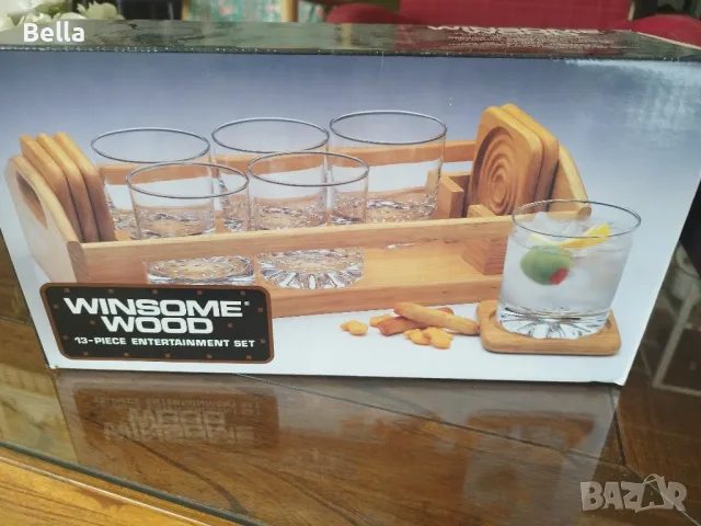 поднос с чаши , снимка 3 - Сервизи - 50302051