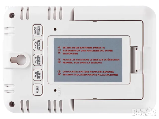 НОВИ! Метеорологична станция радиоуправлявана с измервателен уред за дъжд , снимка 5 - Други стоки за дома - 48968255