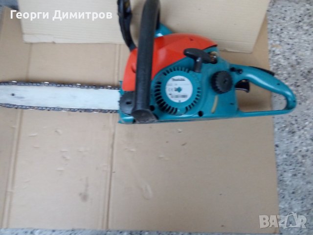 моторен трион резачка за дърва MAKITA DCS34 - 34 кубика, 1.3Kw -сервизиран, отличен, снимка 11 - Други машини и части - 42960436