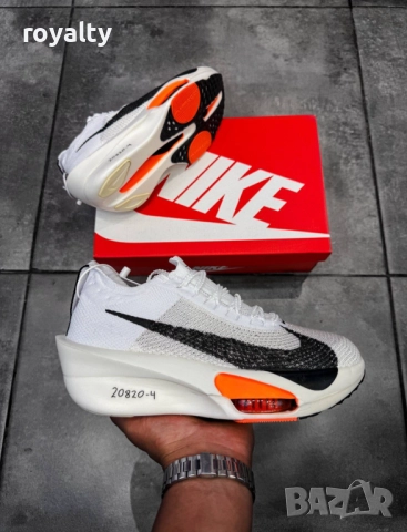 Nike Air Zoom Alphafly White мъжки маратонки , снимка 6 - Маратонки - 51771243