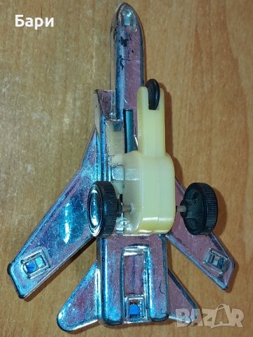 Стара японска играчка самолет F-14 Navy, снимка 4 - Колекции - 43472857