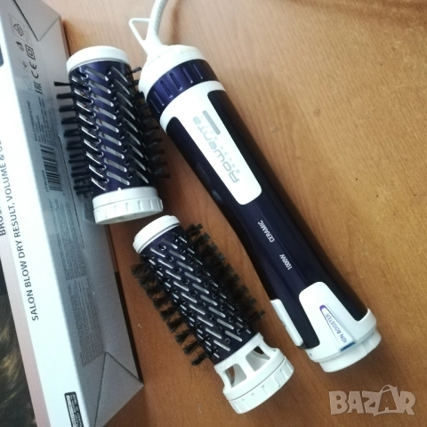 Rowenta brush activ четка въртяща се за коса с горещ въздух , снимка 2 - Преси за коса - 51497719
