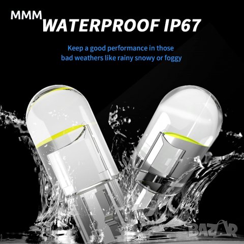 Лед крушки LED T10 W5W white,red,amber, снимка 6 - Аксесоари и консумативи - 39377504